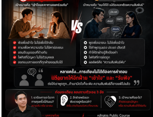 การเถียงชนะ ไม่ได้ทำให้ความสัมพันธ์ดีขึ้น (คมปาก) by Acrosswork